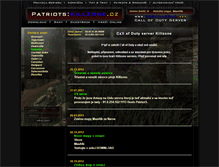 Tablet Screenshot of codkillzone.net